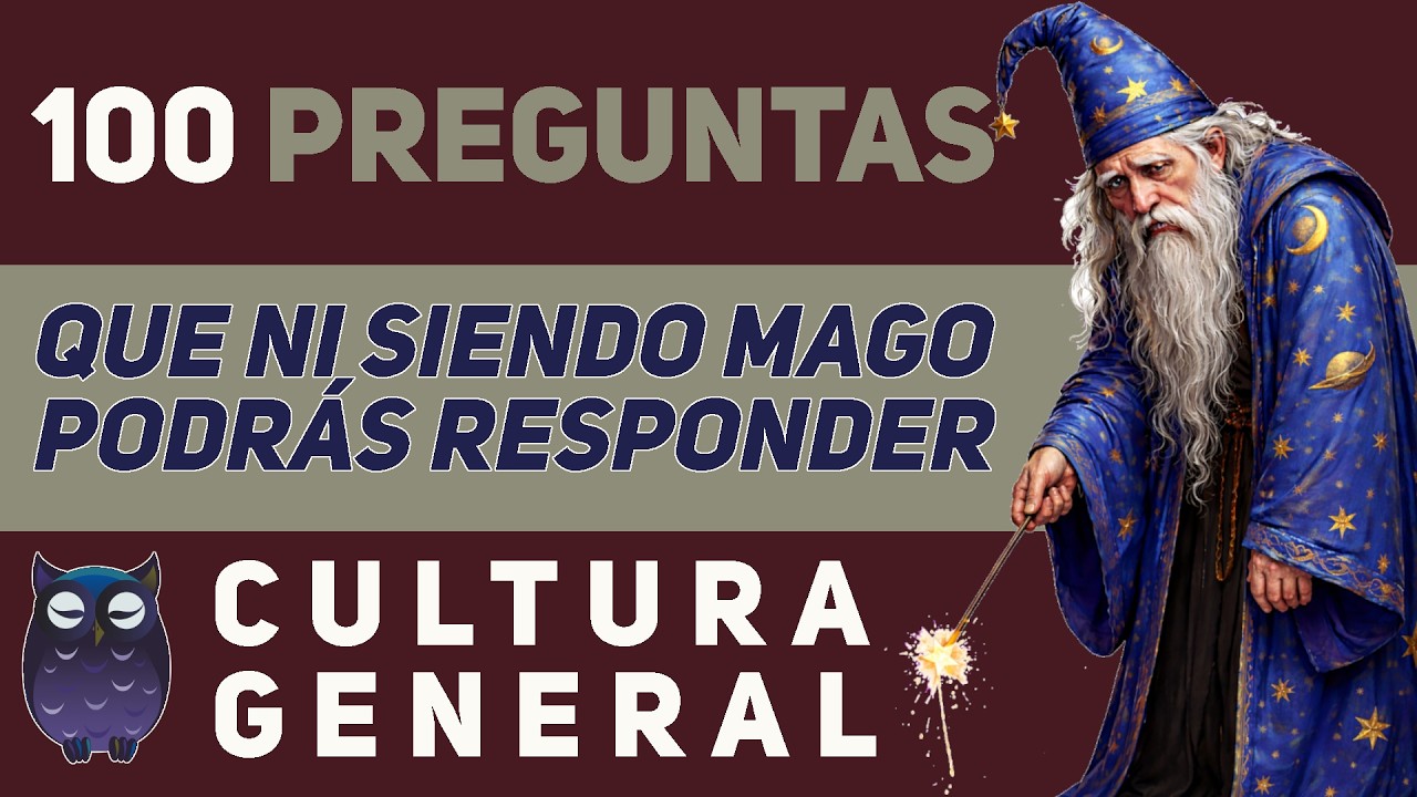 PREGUNTAS DIFÍCILES 🥵 CULTURA GENERAL ✅ TEST / TRIVIA / QUIZ  Saber es Poder 🦉