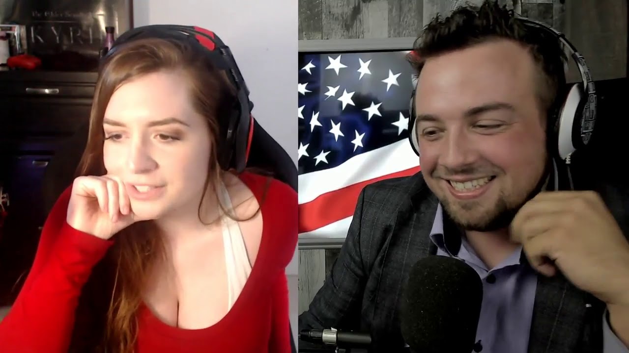 ⁣Nick Fuentes vs Pornstar Paige Jennings DEBATE