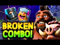 🚨INSANE NEW HOG RIDER COMBO DECK! YOU MUST TRY!🚨