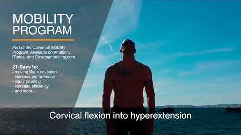 Cervical rotation flexion and extension. Rotation and circles.