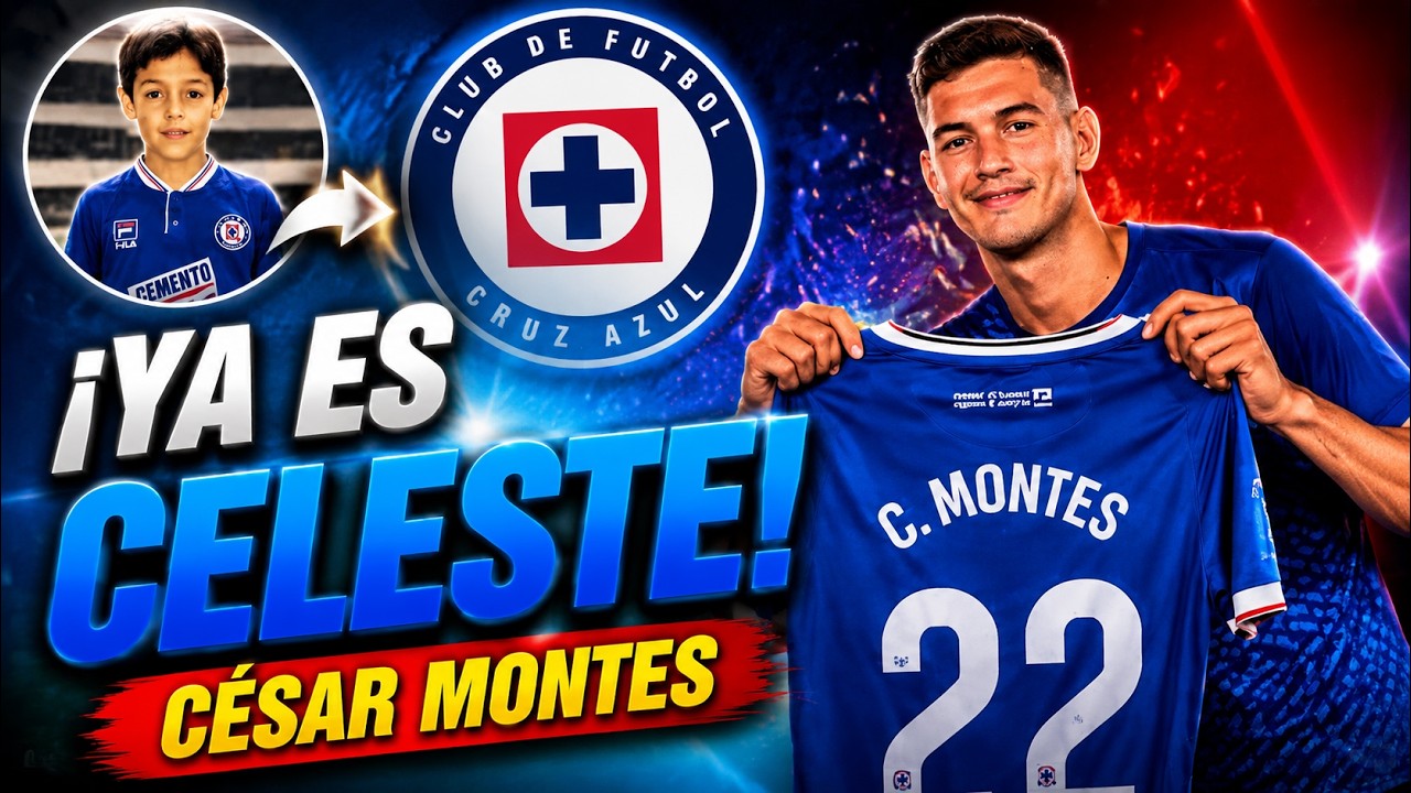 César Montes sacude a Cruz Azul y la nueva piel ilusiona