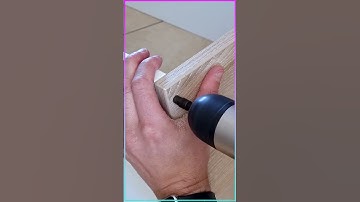 Screw Pilot No More Split / Damaged Wood🔨 #shorts #diy #woodworking #short