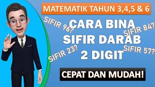Cara Bina Sifir 11-99 (Nombor 2 Digit) Dengan Mudah Tak Perlu Hafal