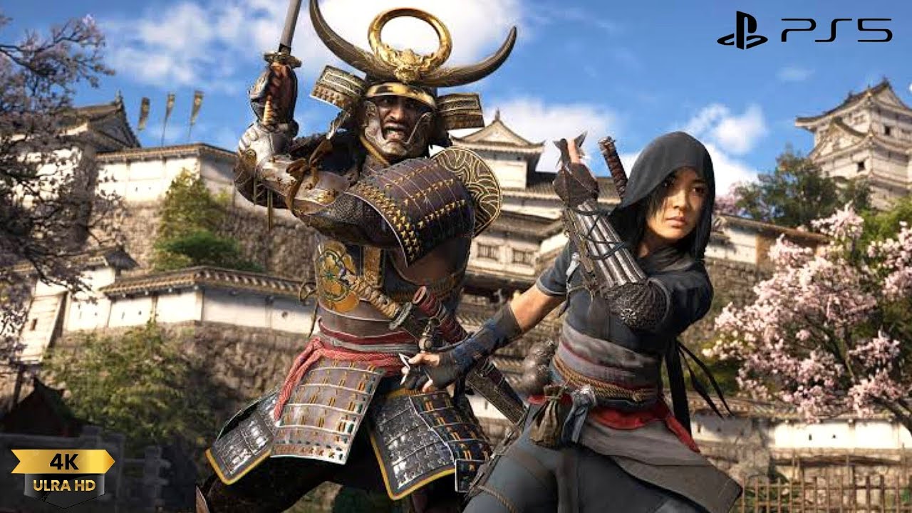 ⚔️ Yasuke Saves Naoe! Samurai vs Soldiers | Assassin’s Creed Shadows PS5 4K Gameplay