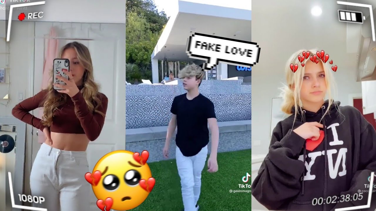Fake Love Gavin Magnus Tiktok Compilation YouTube