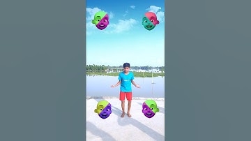 Upin ipin head to dancing frog,, joker,, gorilla & red dame tu cosita - magic vfx #trending #shorts