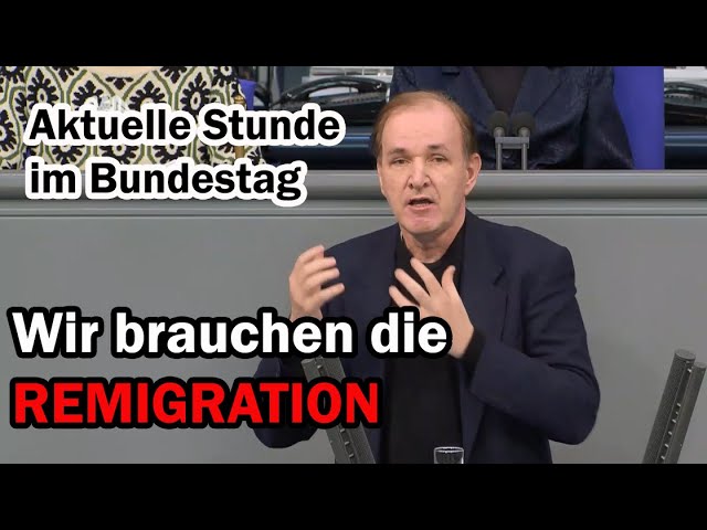 Aktuelle Stunde im Bundestag
