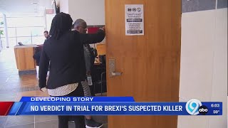 No verdict in trail for Brexi's suspected killer