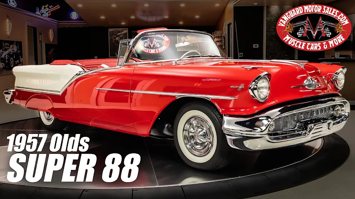 1957 Oldsmobile Super 88 Convertible For Sale Vanguard Motor Sales #1903