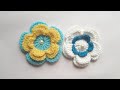 Flor en crochet.