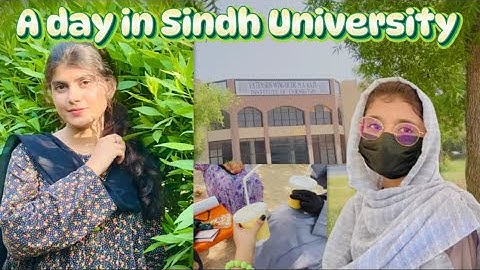 A day in Sindh University | Vlog | Wadia Qureshi