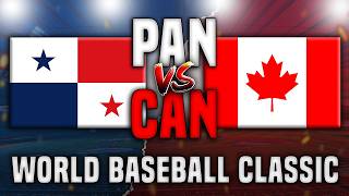 CANADA vs. PANAMA - World Baseball Classic - LIVE Play By Play/Reaction (March 8 2026)