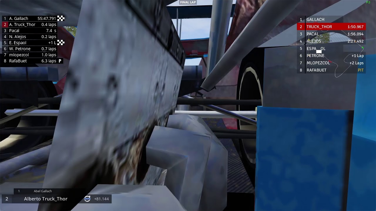 Volvo S60 R Sim Racin NRC SIMRACING - Vikingos: Sveg - Volvo S60 V8 - YouTube