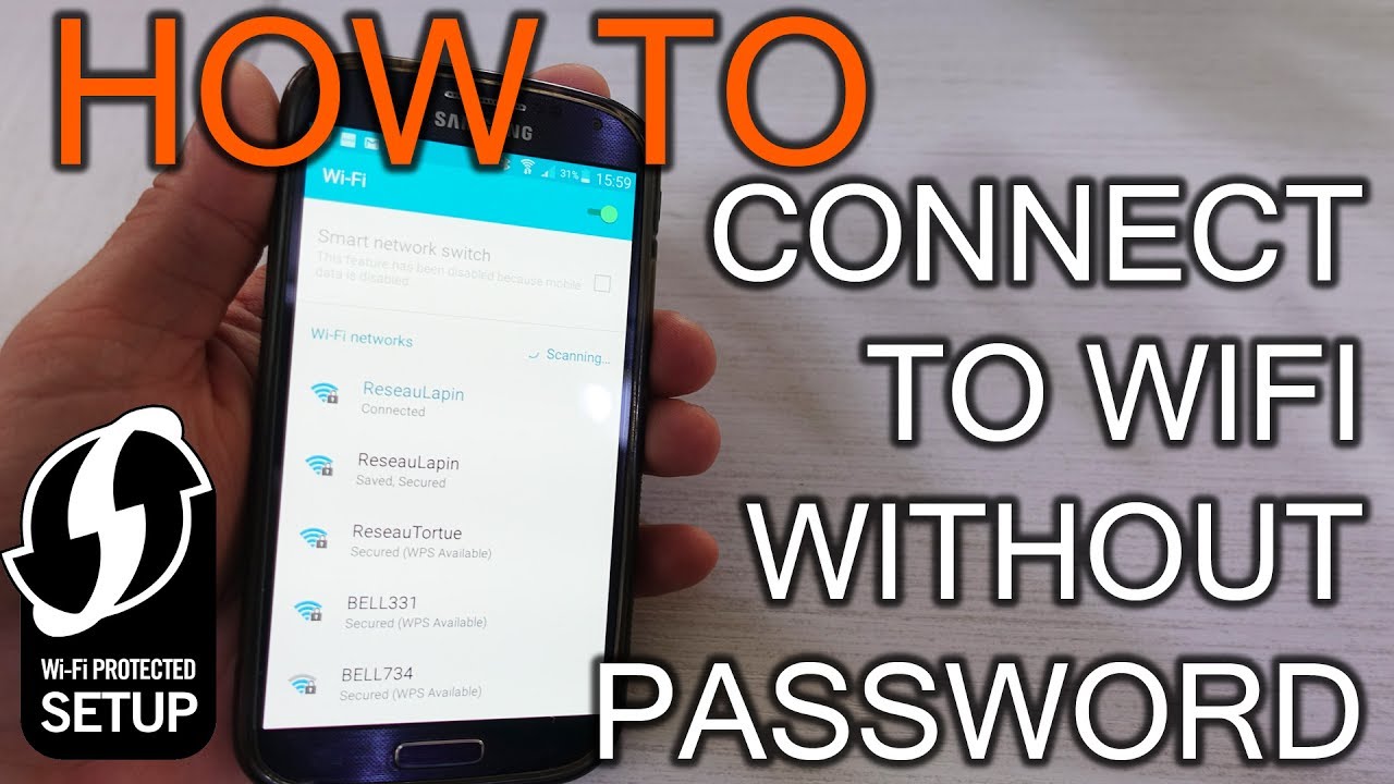 How to Connect Wifi Without any WiFi Password I WPS Push button I 