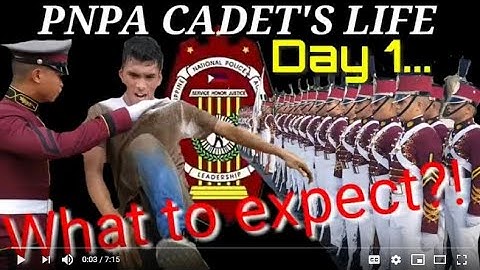 PNPA Cadets Day 1...Reception Rites| Habib Le Franco