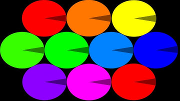 The Pacman 10 Stage Eliminations Marble Race in Algodoo