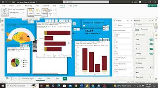 edit interactions , bring farward, bring to front and send to back, send backward in power bi