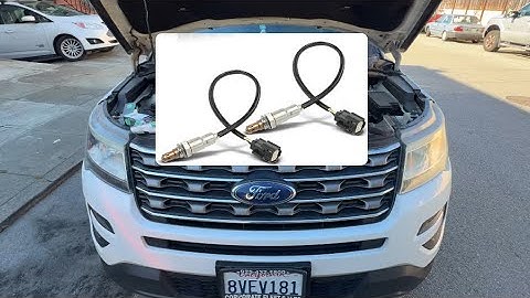 How to replace upstream O2 sensors (AFR) on 2011-2019 Ford Explorer ￼3.5l V6 (complete guide)