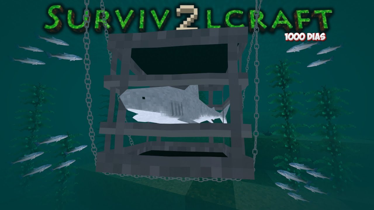 Fiz uma ARMADILHA de TUBARÃO! 1000 dias #6