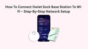 How To Connect Owlet Sock Base Station To Wi-Fi – Step-By-Step Network Setup