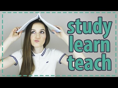 Разница между STUDY, LEARN и TEACH 🎓 - English Spot