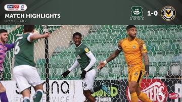 Highlights | Plymouth Argyle 1-0 Newport County AFC