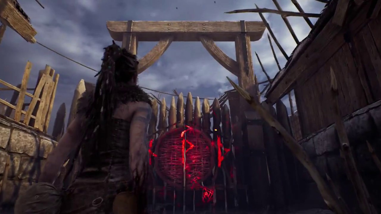 Hellblade Senua's Sacrifice Find First P in +PP Sign God of Fire Path