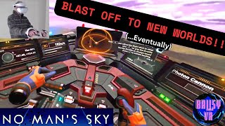 No Man's Sky (New PSVR2 version) | First Impressions Gameplay | PlayStation VR2