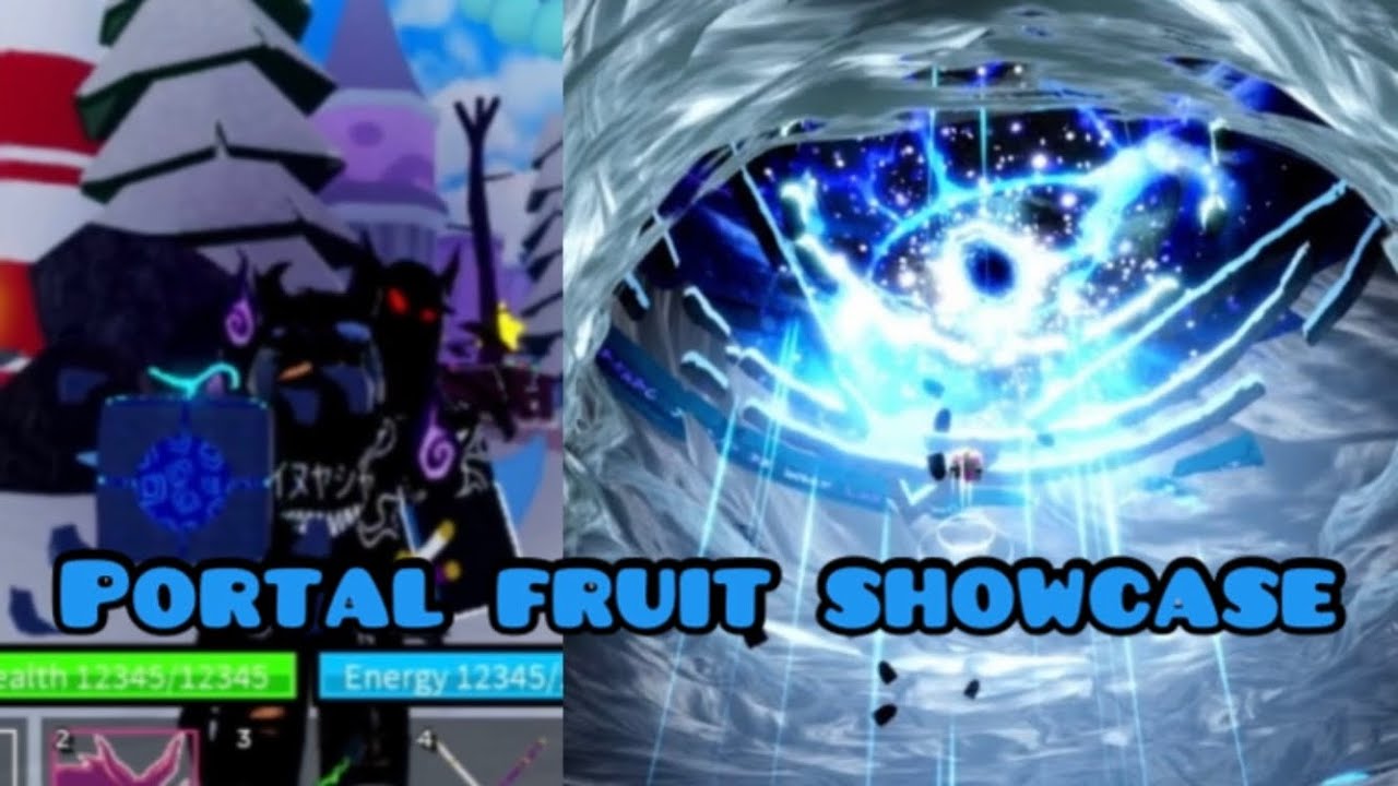 Showcase REWORK PORTAL FRUIT do BLOX FRUITS.. #roblox #onepiece #bloxf