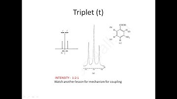 shift and j value analysis and calculation of triplet nmr part 3