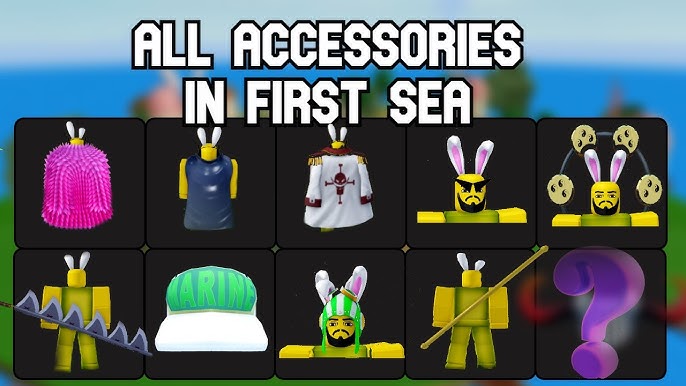 All Accessories Locations In Third Sea - Blox Fruits 