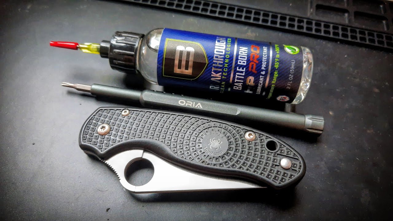 How To Disassemble The Spyderco Para 3 Lightweight cant get rid of