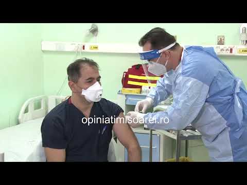 Vaccinare anti COVID 19 la Timisoara, la Spitalul Victor Babes