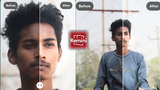 How to use remini blur photo 4k HD editing face white cleaning and  shanpseed 4k screenshot 3