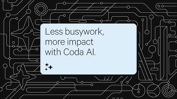Maak kennis met Coda AI: uw nieuwe favoriete werkassistent