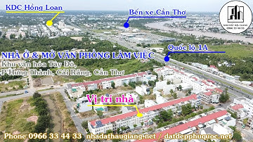 CẦN THƠ –  NHÀ 1 TRỆT 2 LẦU KHU VĂN HÓA TÂY ĐÔ CÁI RĂNG - 5.5 tỷ - 0966334433