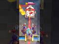 Monk Protect Against Fireball💀 #clashroyale #shorts