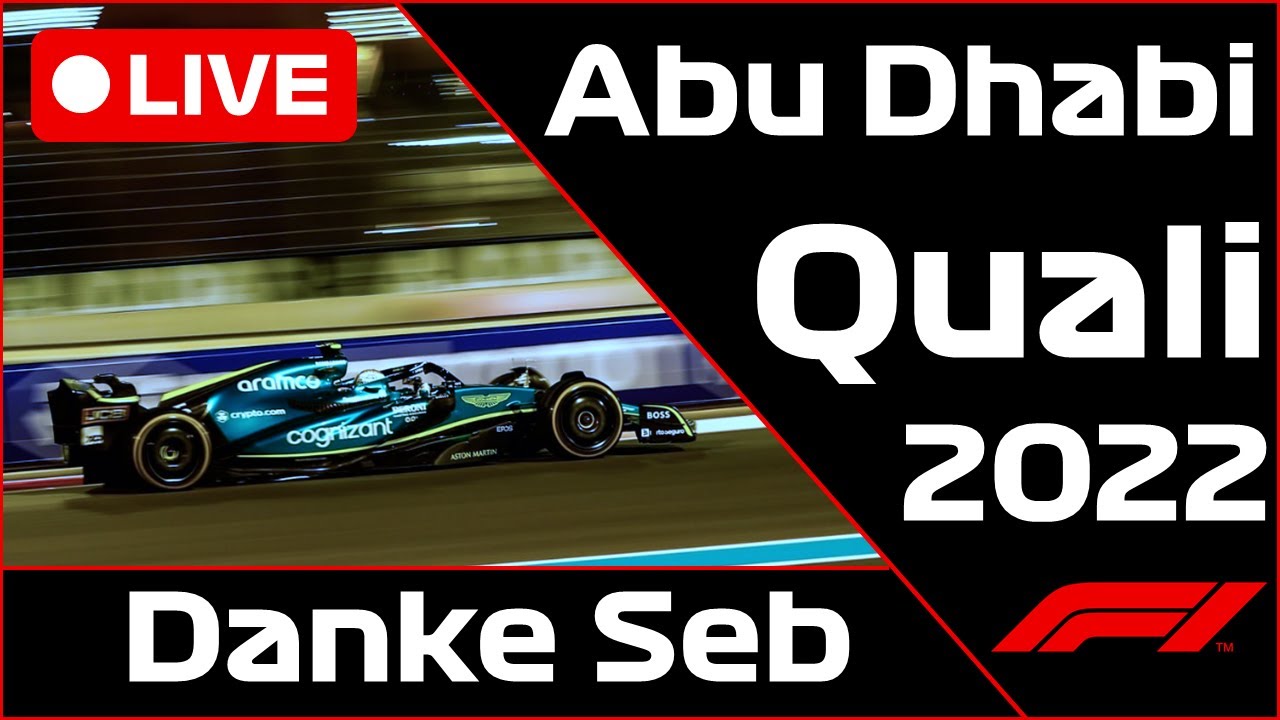 🔴F1 LIVE - Abu Dhabi GP QUALI - Commentary + Live Timing