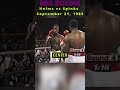 Heavyweight History Fight #boxing #boxingshorts