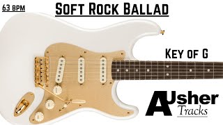 Soft Rock Ballad Guitar Backing Track Jam In G Major