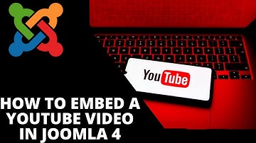 How to add video in Joomla 4