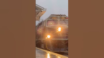 CSX P001 at Opa-Locka Station! #railtrack #railway #railwaycontent #train #railfan #csx #ocs #rare