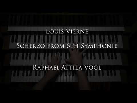 在 YouTube 上观看 Louis VIERNE - Scherzo from 6th Symphony - Raphael Attila Vogl, organ