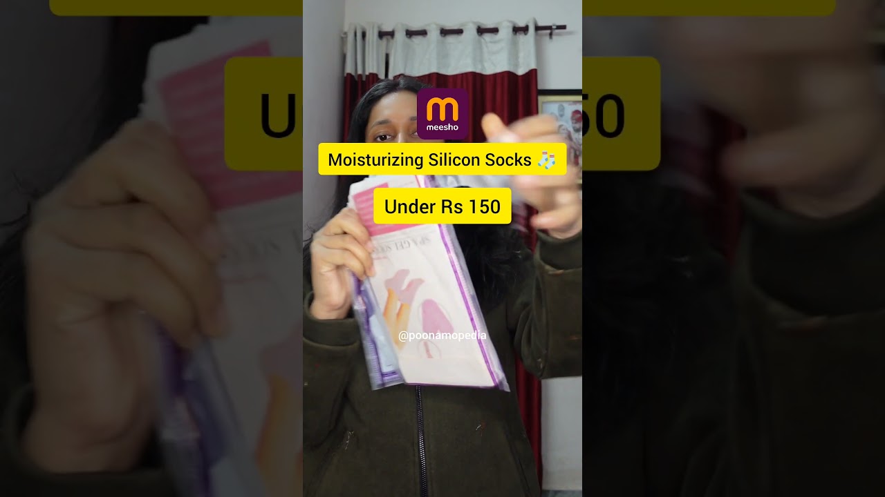 Meesho finds🌸Winters must have Silicone socks 🧦🍄‍🟫 under ₹150/-✨