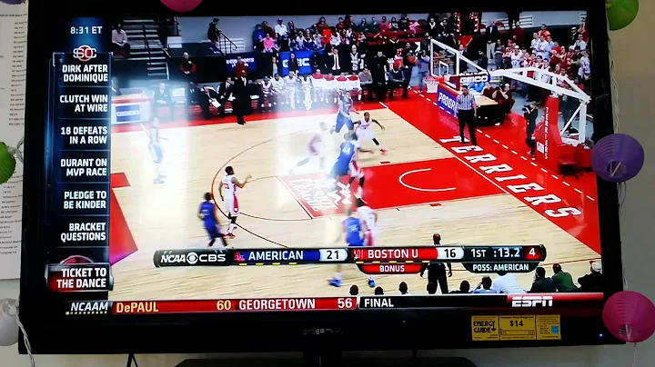 American University Men's Basketball on Sportscent...