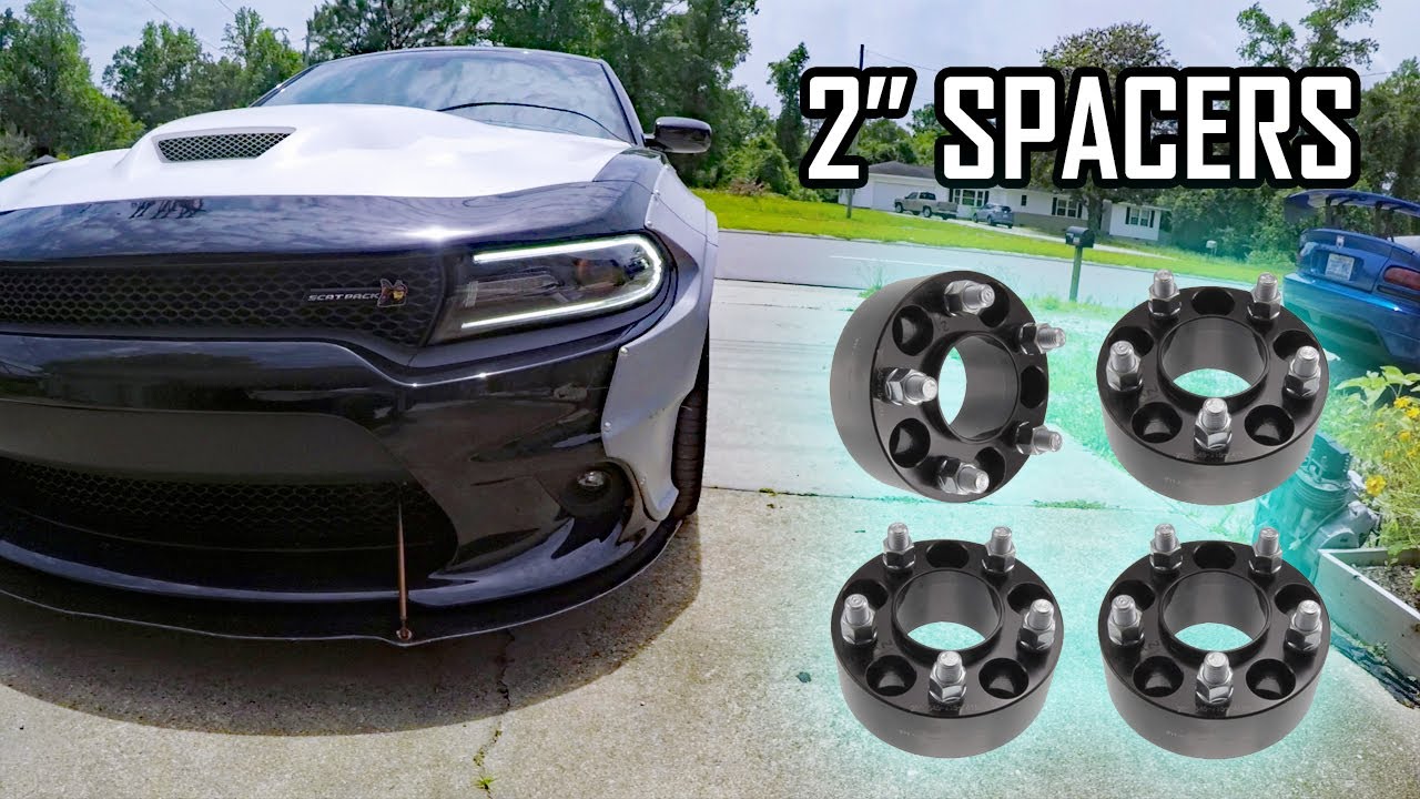 2" Spacers on the Scat Pack YouTube
