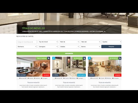 Portal Imobiliário WordPress - para Imobiliárias e Corretores de Imoveis
