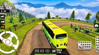 🚌 Crazy Mountain Bus Driving Gameplay 😱 | Offroad Bus Simulator | Realistic Bus Driving Game screenshot 1