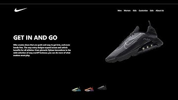 Epic Shoe Landing Page | HTML, CSS, JS, and jQuery | Inspired by Nike