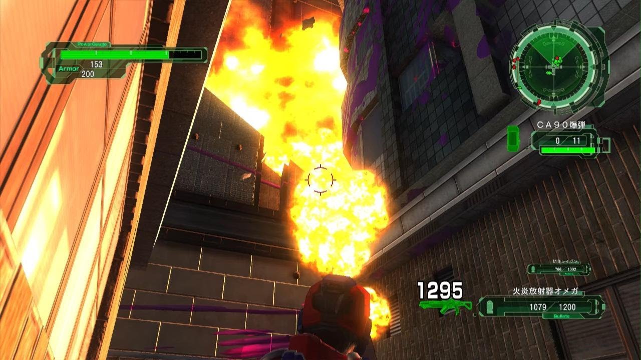 地球防衛軍６　DLC 1-13降下兵団INF初期体力レンジャー(籠りとC爆)